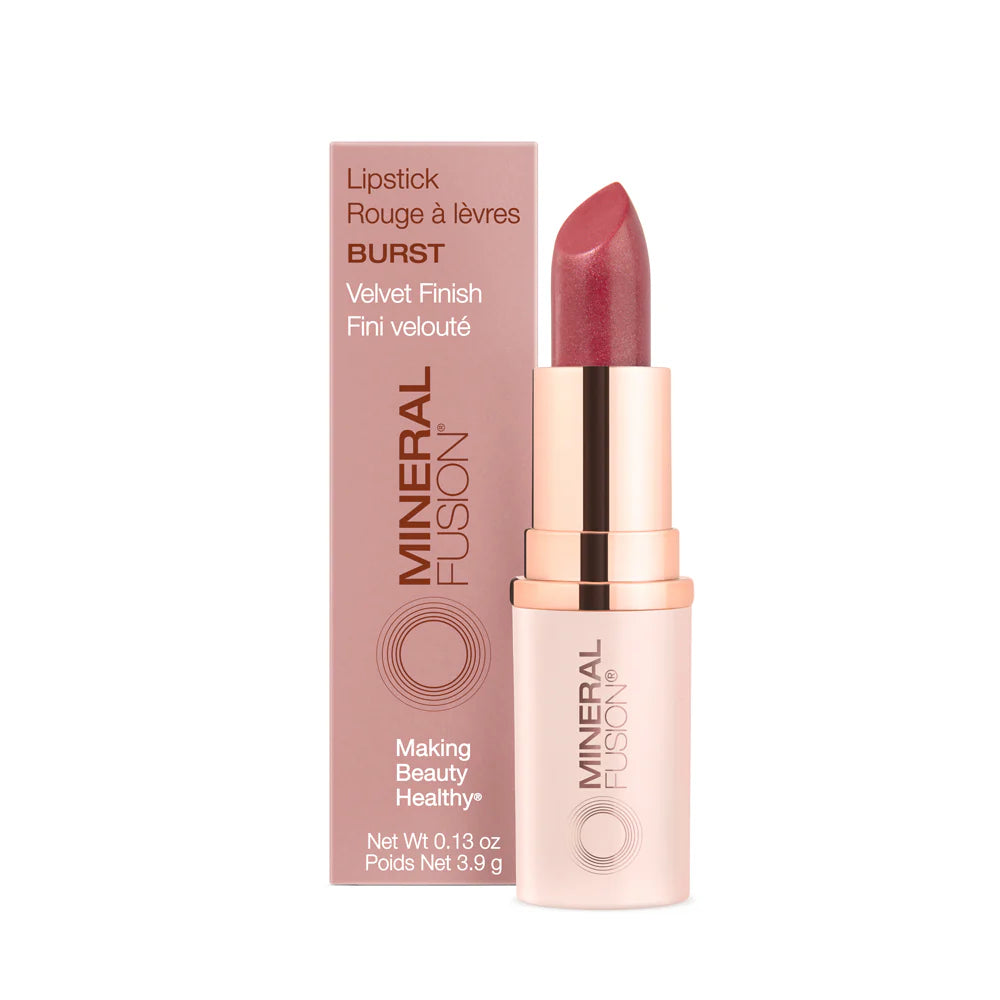 Mineral Fusion Lipstick, Burst - shimmering copper